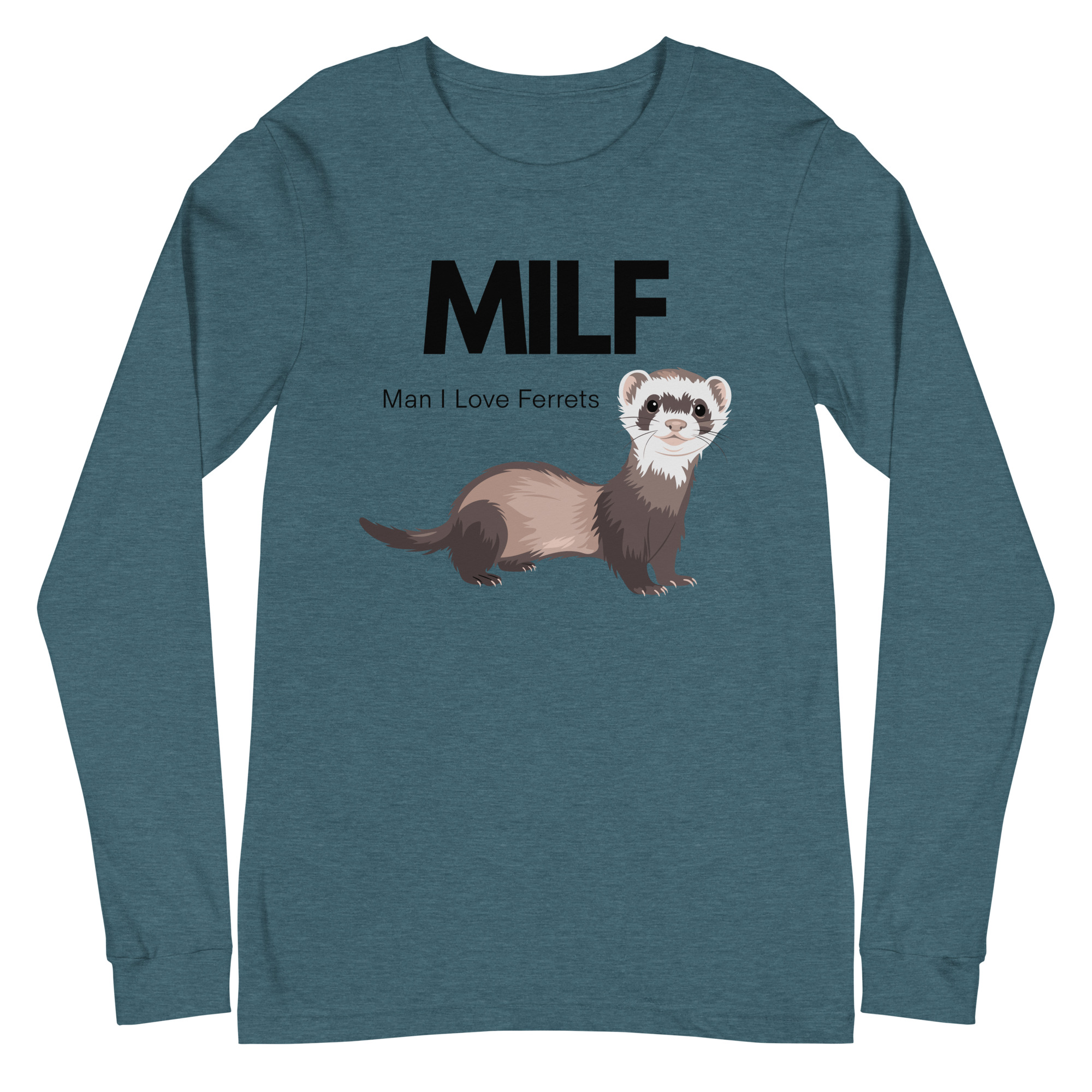 MILF - Man I Love Ferrets / Long Sleeve - Image 3