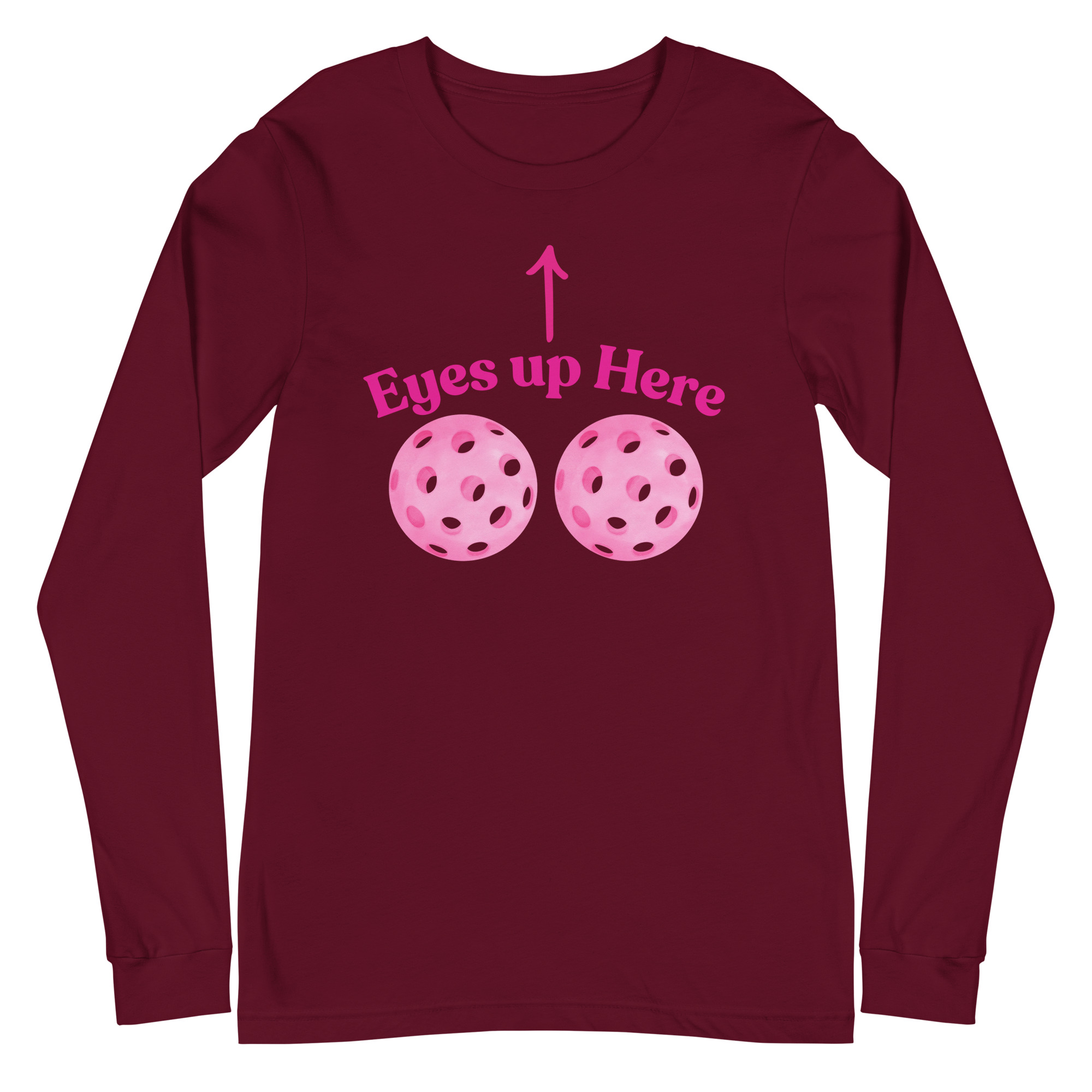 Eyes up here / Long Sleeve - Image 4
