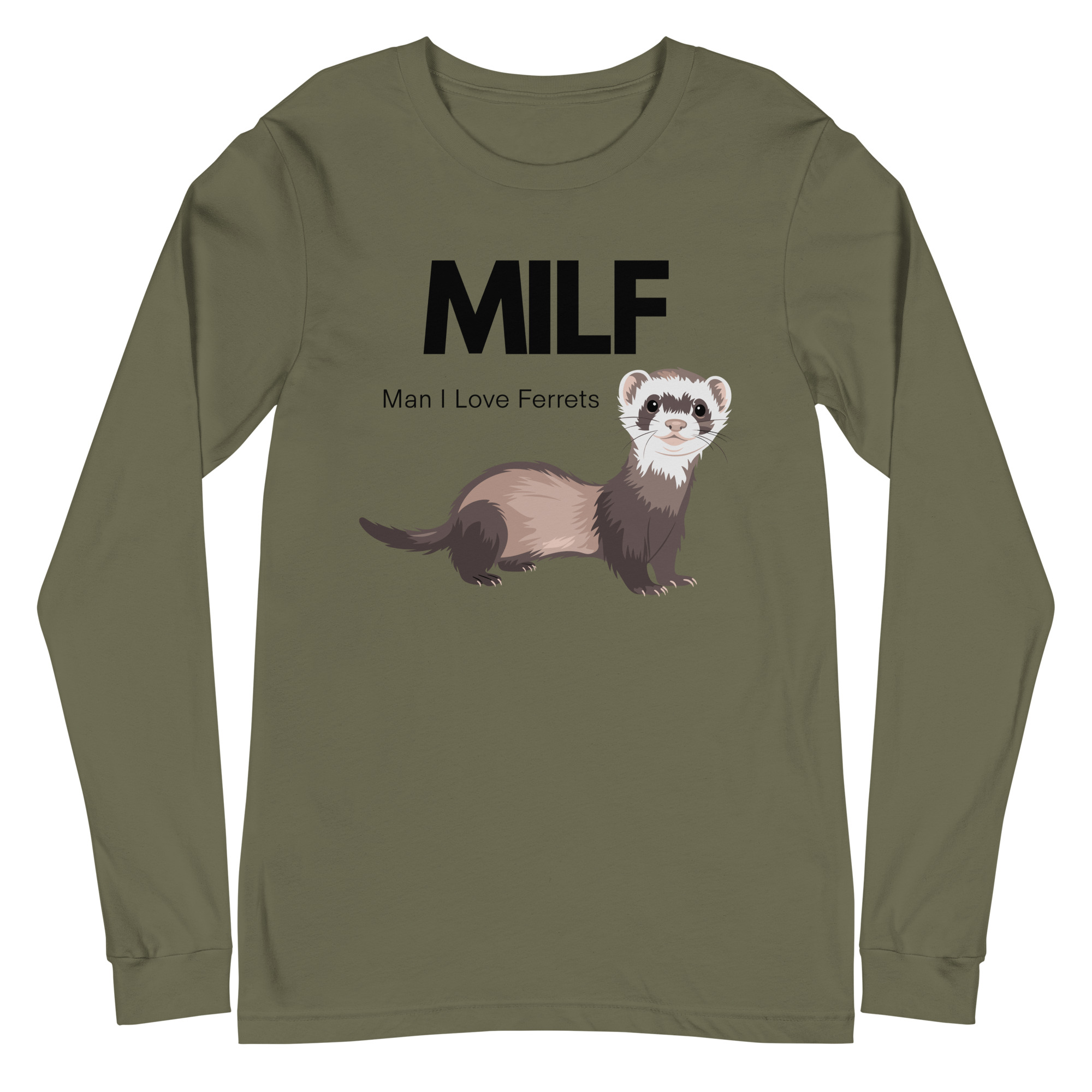 MILF - Man I Love Ferrets / Long Sleeve - Image 4