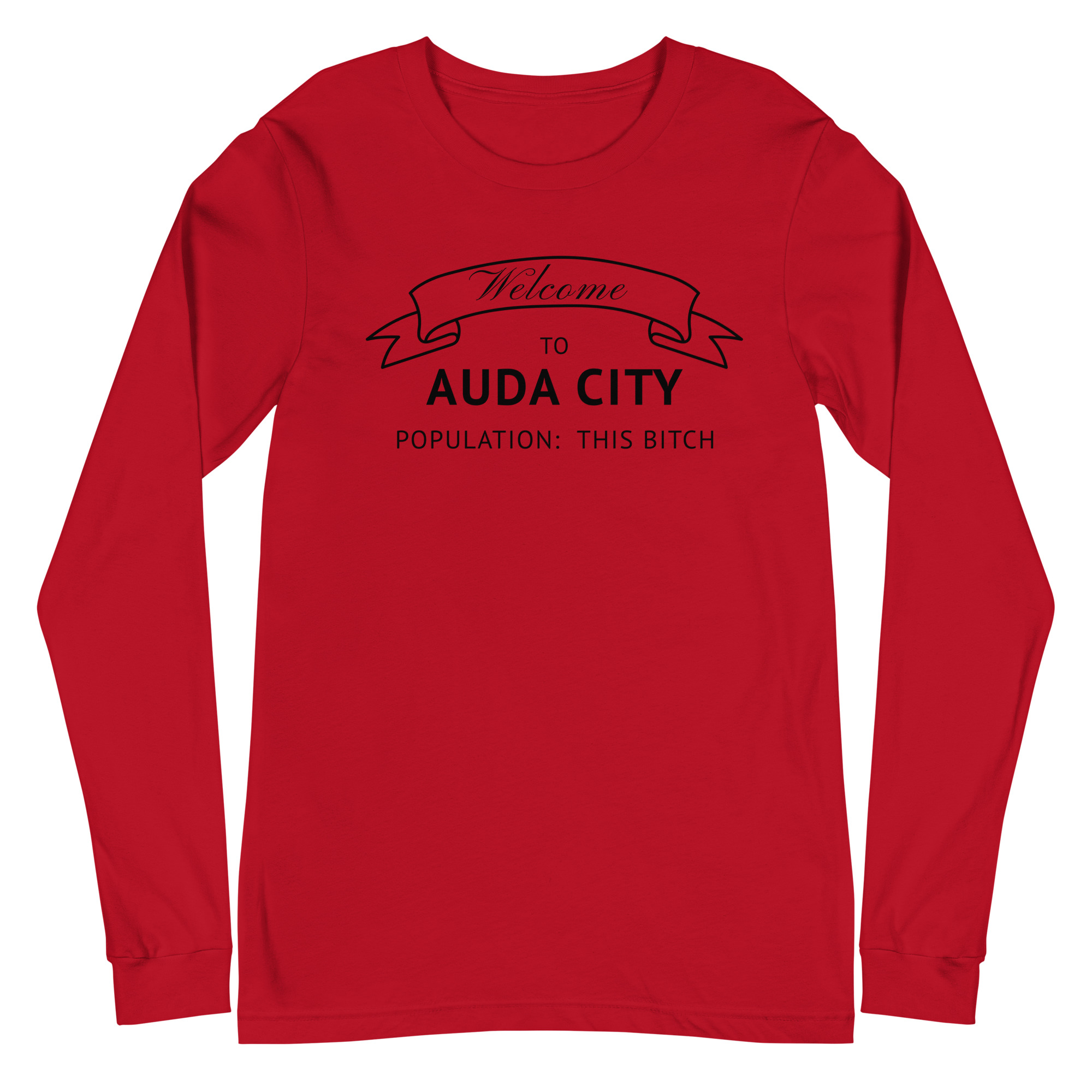 Welcome to Auda City / Long Sleeve - Image 2