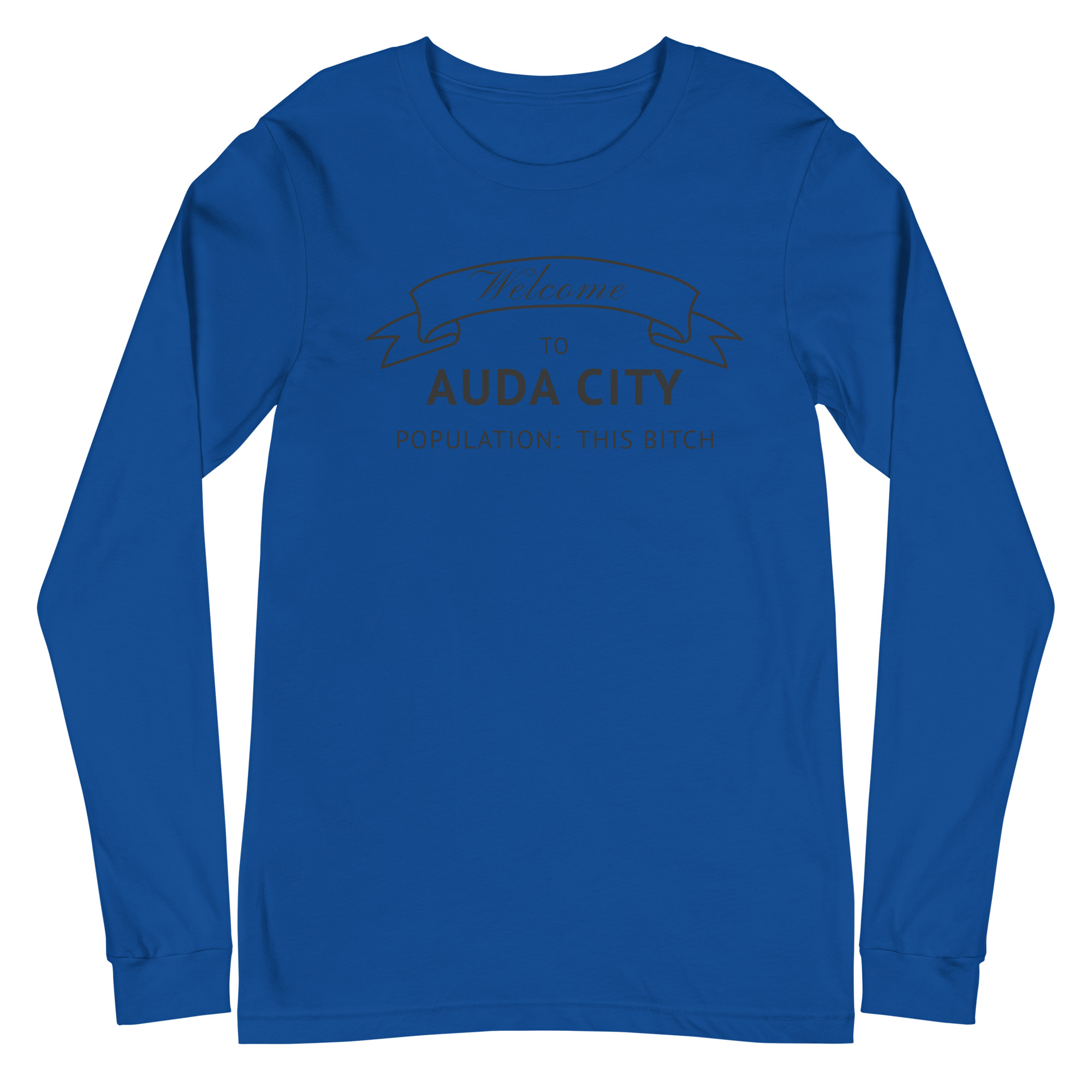 Welcome to Auda City / Long Sleeve - Image 3