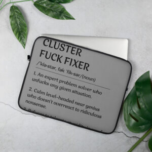 Cluster Fuck Laptop Sleeve