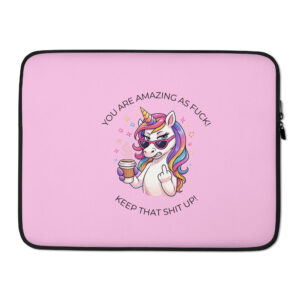 Amazing as Fuck- Laptop Sleeve