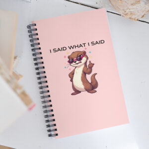 I said what I said-Spiral notebook