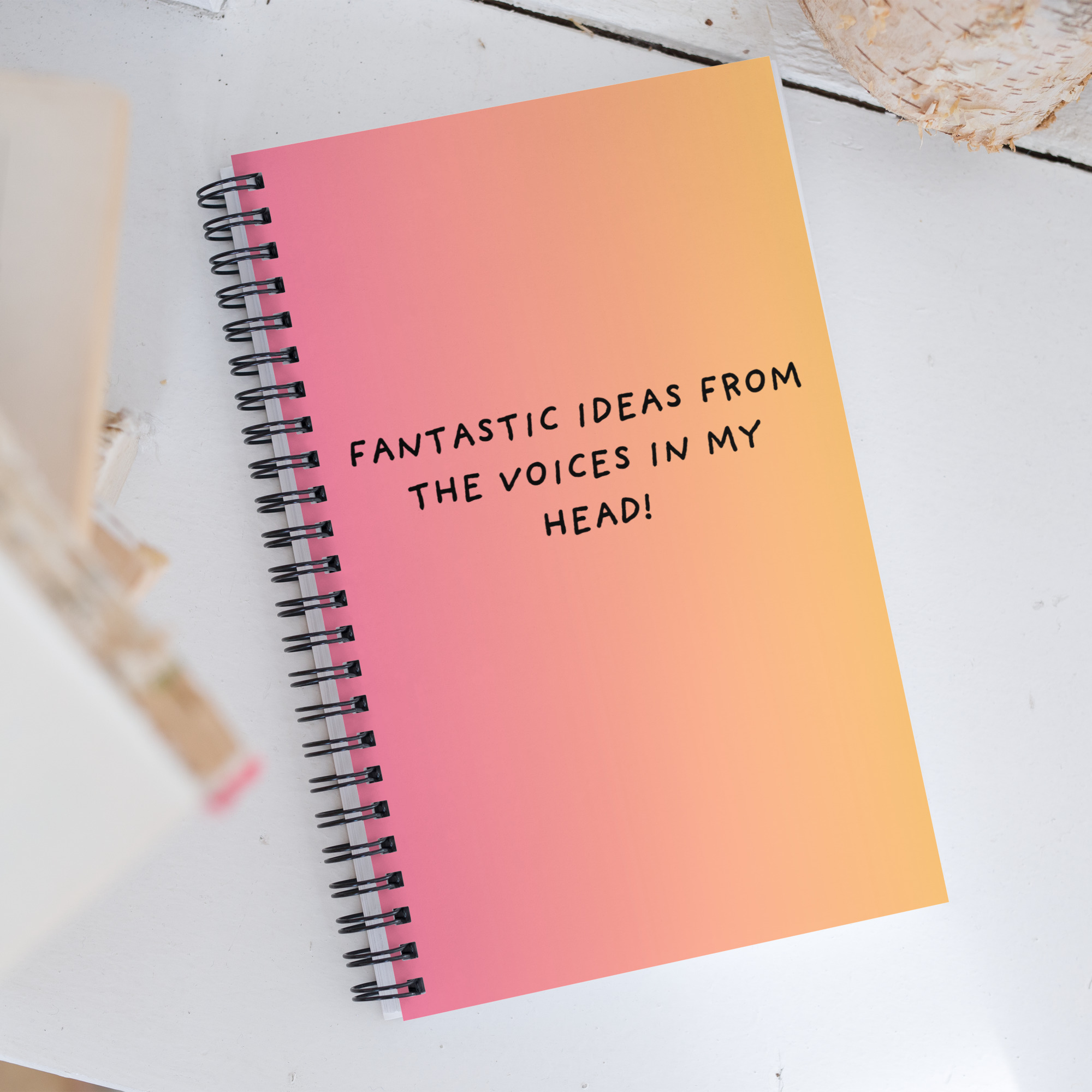 Fantastic Ideas- Spiral notebook
