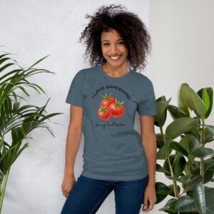 I love gardening from my head tomatoes