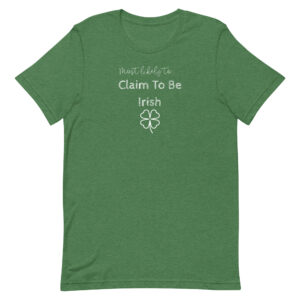 Most likely to...Claim to be irish